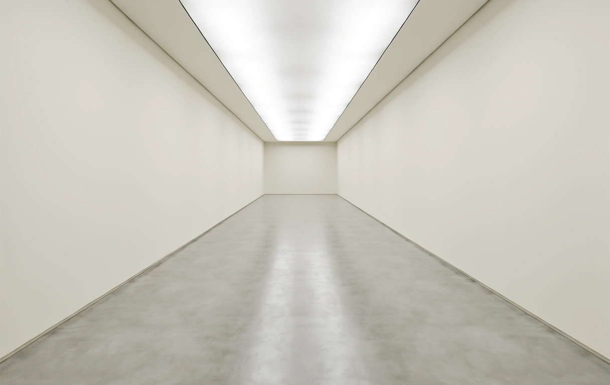 Quiet corridor representating clarity